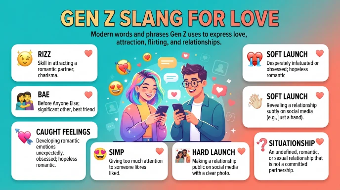 Gen z slang for love