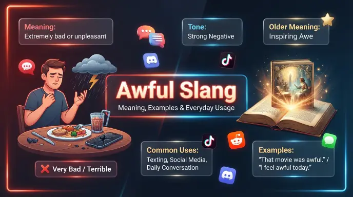awful slang