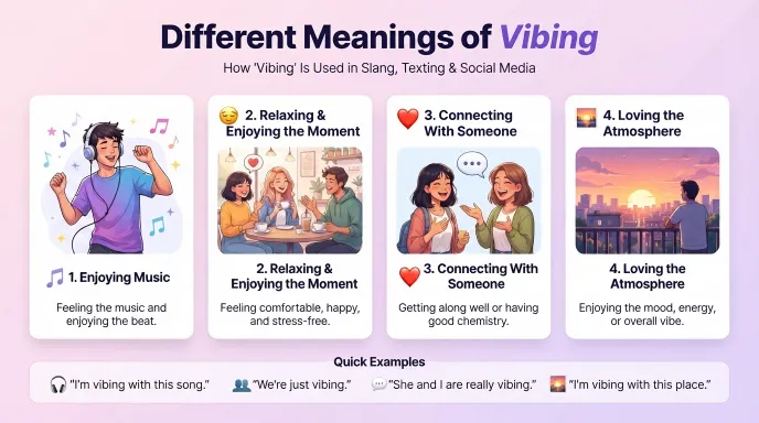 different meanings of vibing