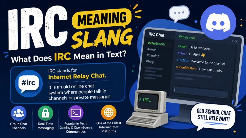 irc meaning slang
