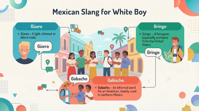 mexican slang for white boy