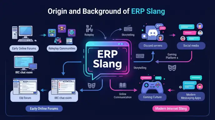 origin and background of erp slang