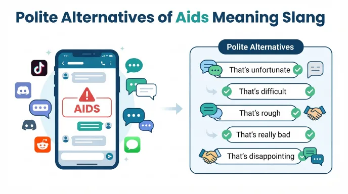 polite alternatives of aids slang