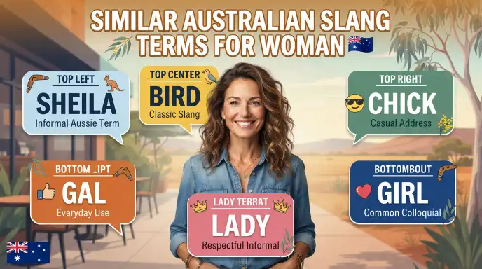 Similar Australian Slang Terms for Woman