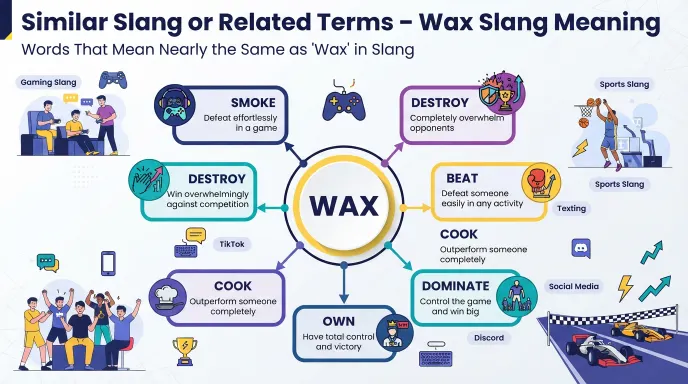 similar slang or related terms of wax slang