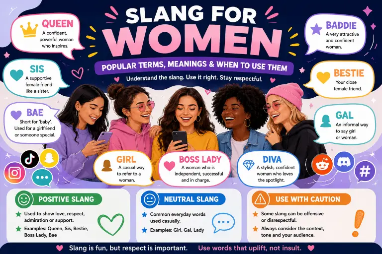 slang for women