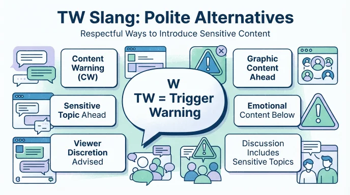 tw slang polite alternatives