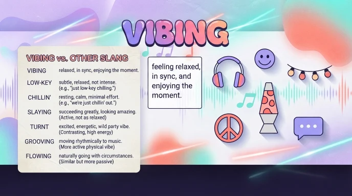 vibing meaning slang