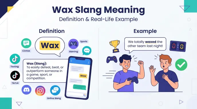 wax slang meaning