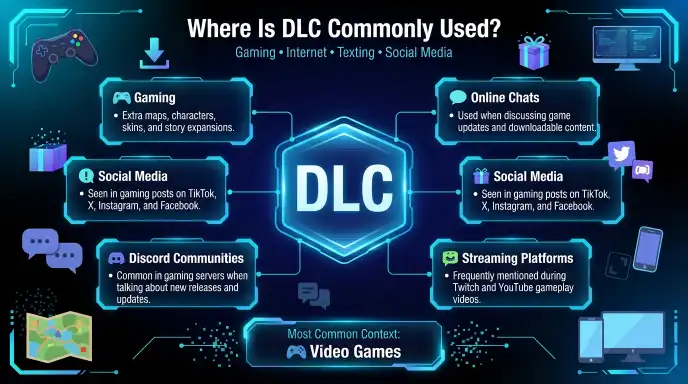 where is dlc commonly used