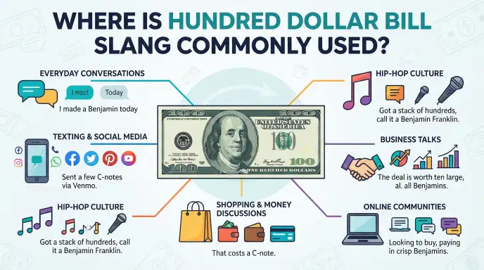 where is hundred dollar bill slang commonly used