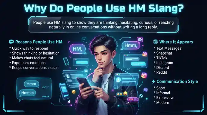 why do people use hm slang