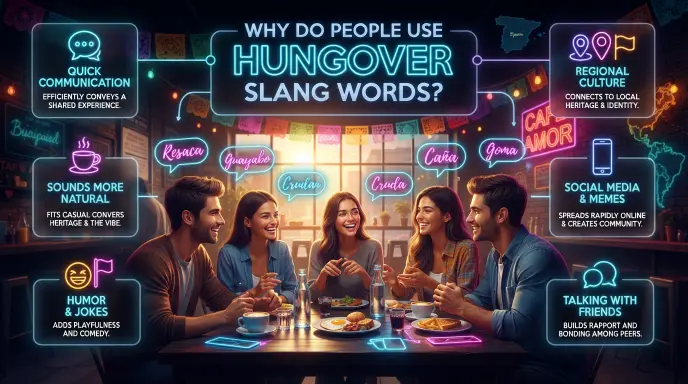 why do people use hungover slang