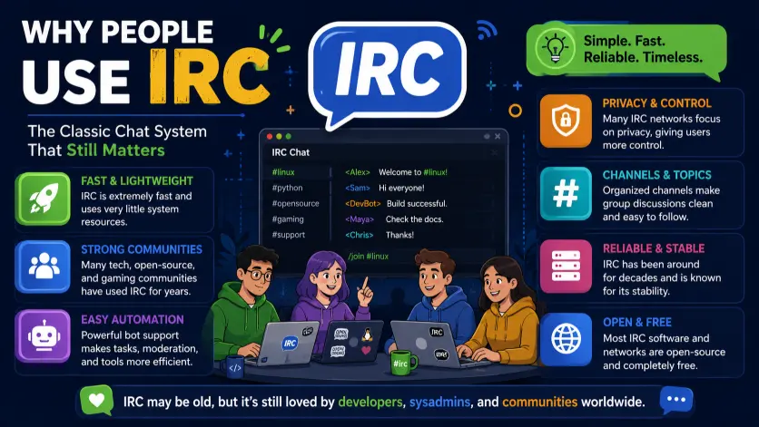 why people use irc