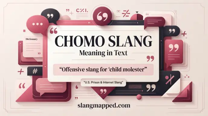 Chomo Slang
