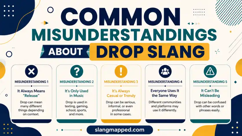 Common Misunderstandings About Drop Slang