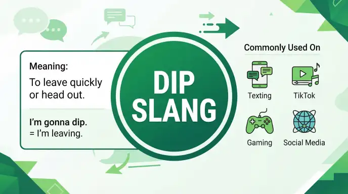 dip slang