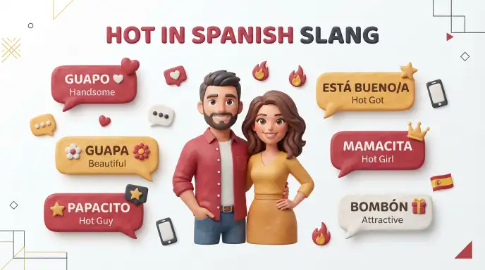 hot in spanish slang