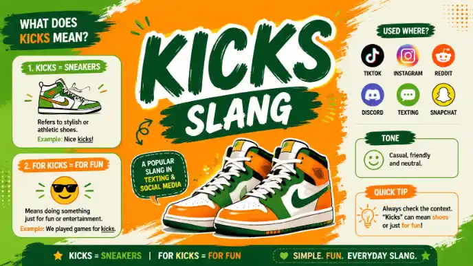 kicks slang
