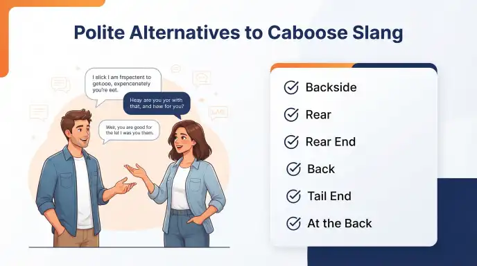 polite alternatives to caboose slang 
