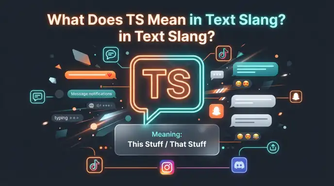 what does ts mean in text slang