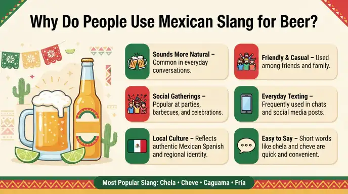 why do people use mexican slang for beer
