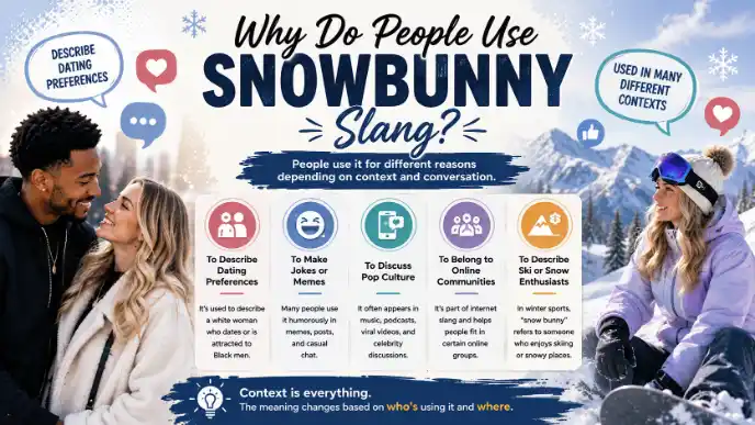 why do people use snowbunny slang