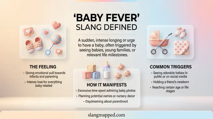 Baby fever slang
