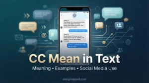 cc mean in text