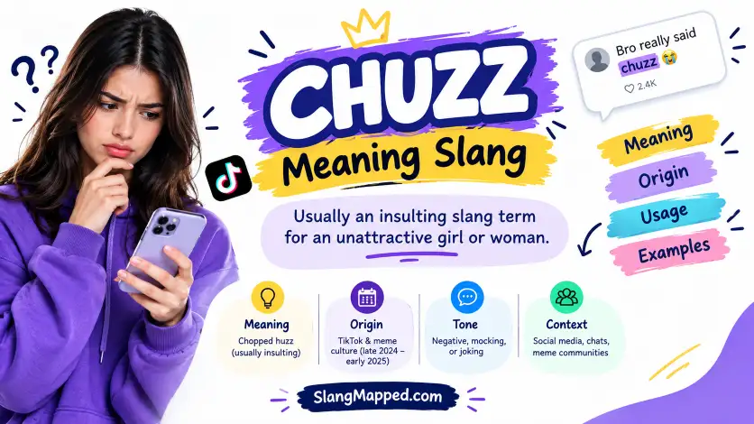 Chuzz meaning slang
