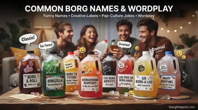 Common Borg Names and Wordplay