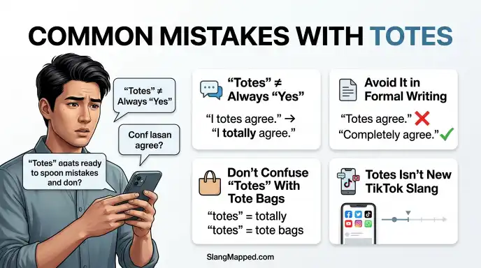 common mistakes with totes