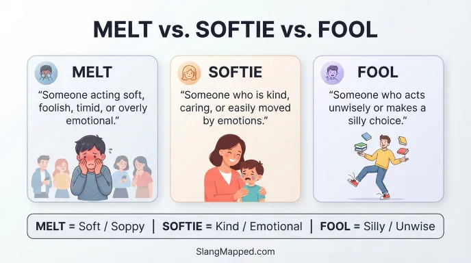 Melt vs. Softie vs. Fool