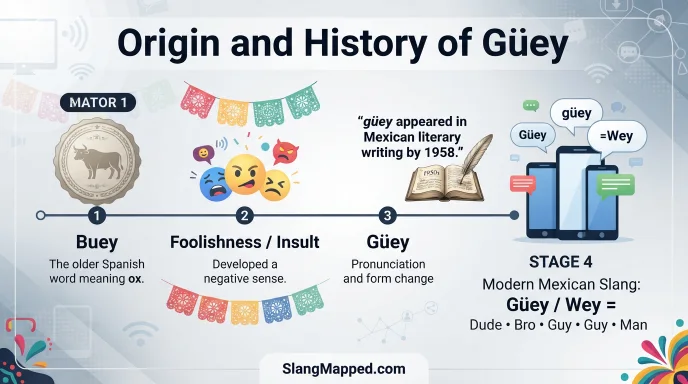 Origin and History of Güey