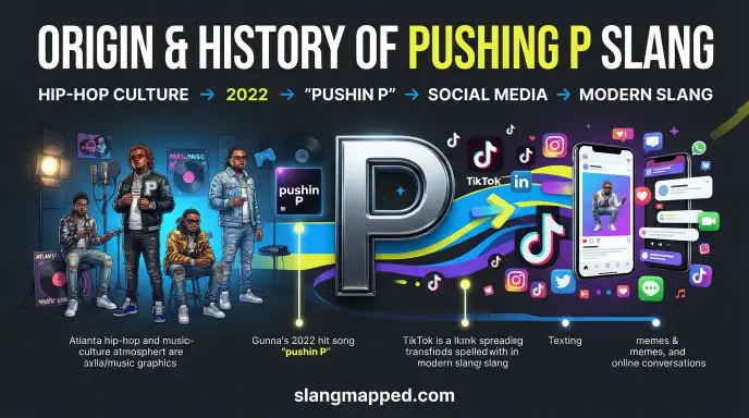origin and history of pushing p slang