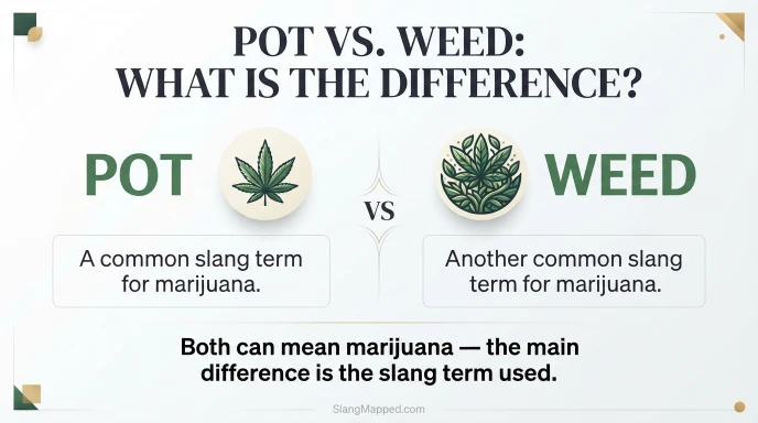 Pot vs. Weed: What's the Difference?