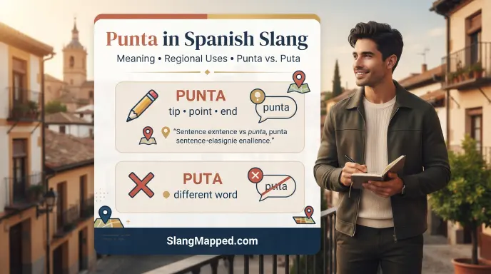 punta in spanish slang